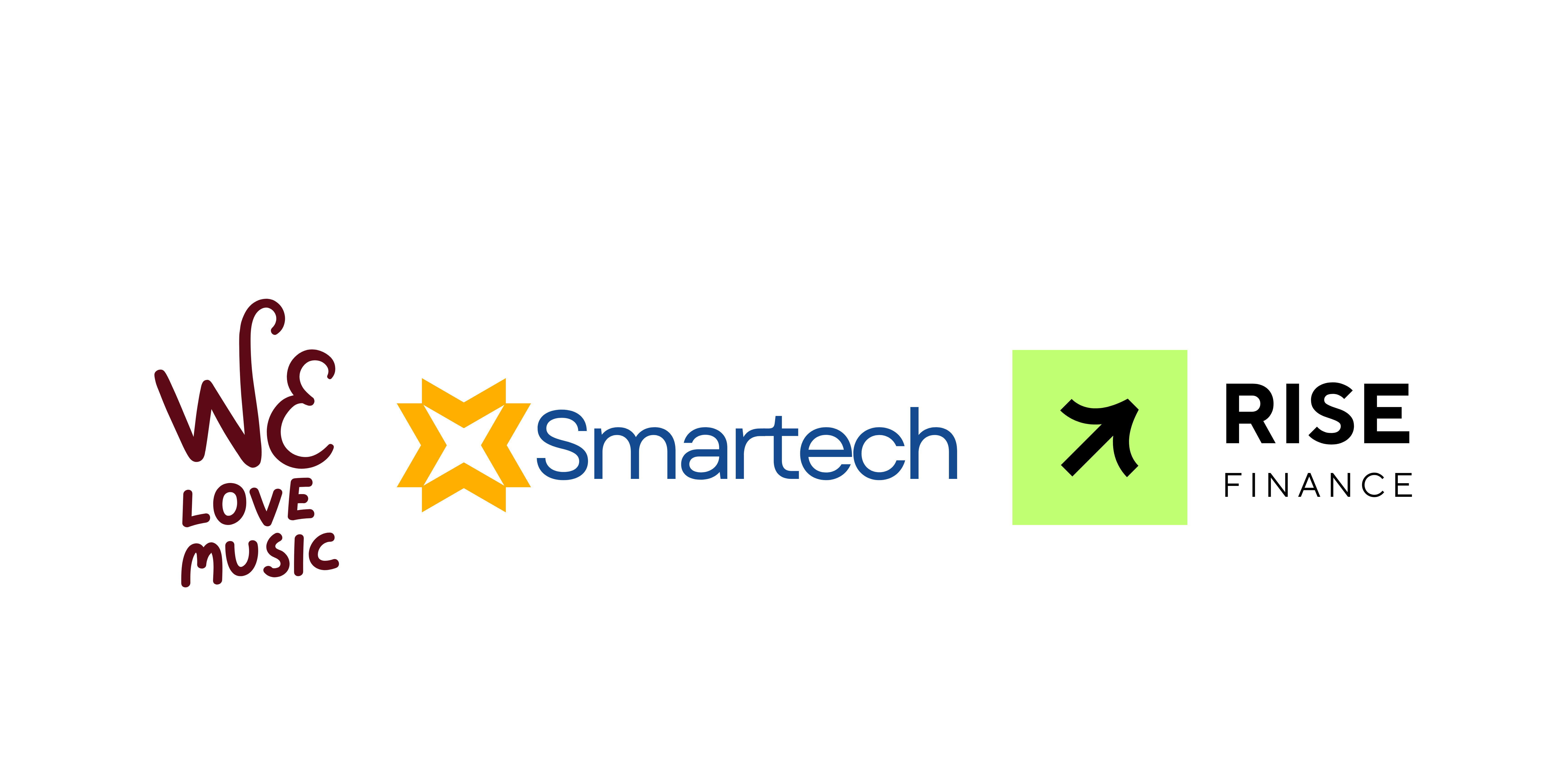 Logos for three businesses each will be separate in final version